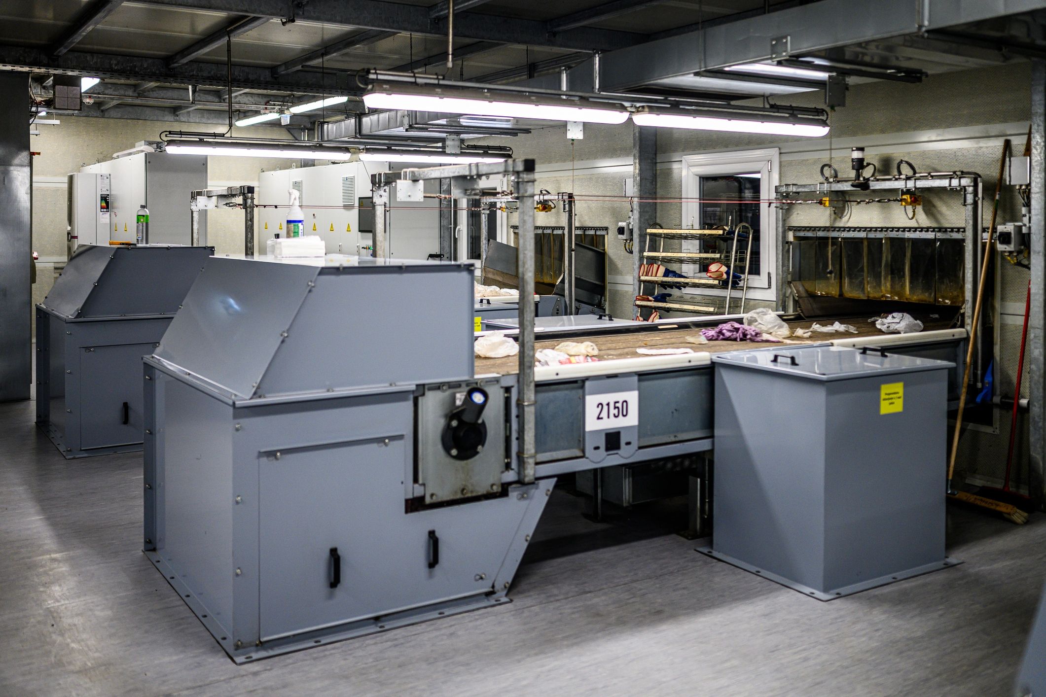 Industrial processing facility representing gold processing and plant operations