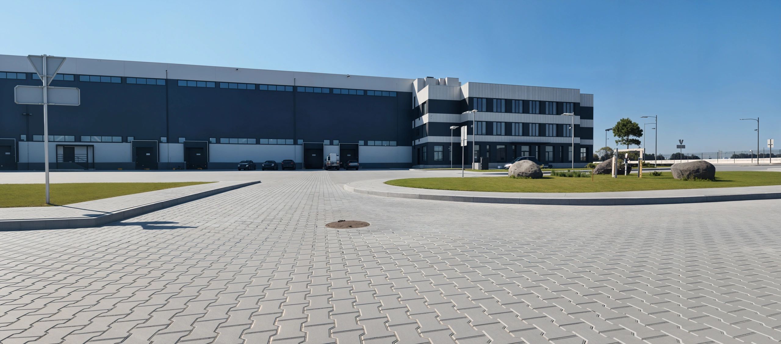 Modern corporate building exterior