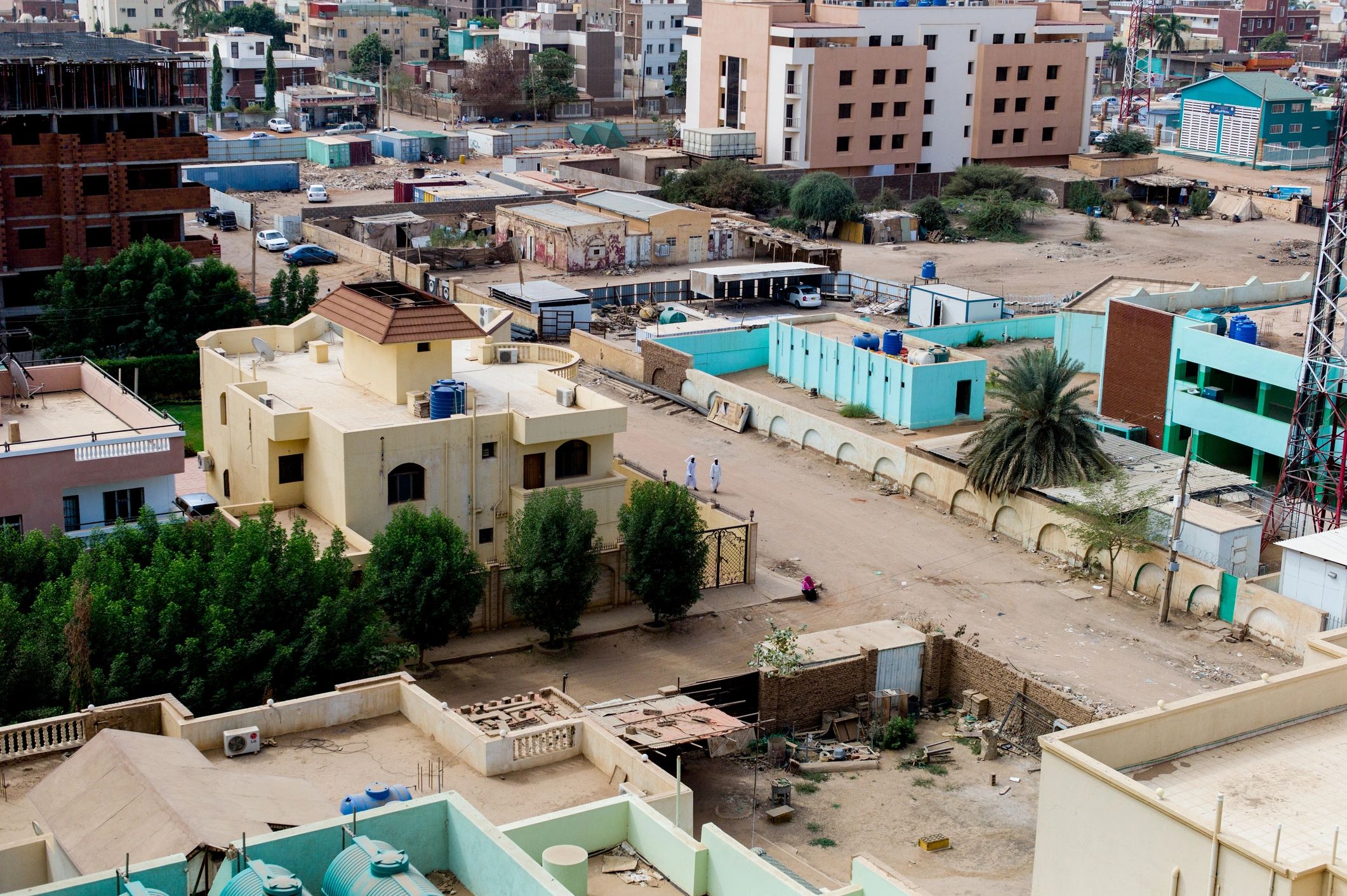 Khartoum neighborhood view representing APG’s Sudan headquarters location
